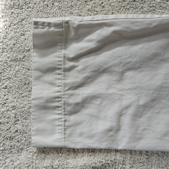 TOMMY HILFIGER White Cropped Wide Leg Pants | SZ 6 - Picture 11 of 11